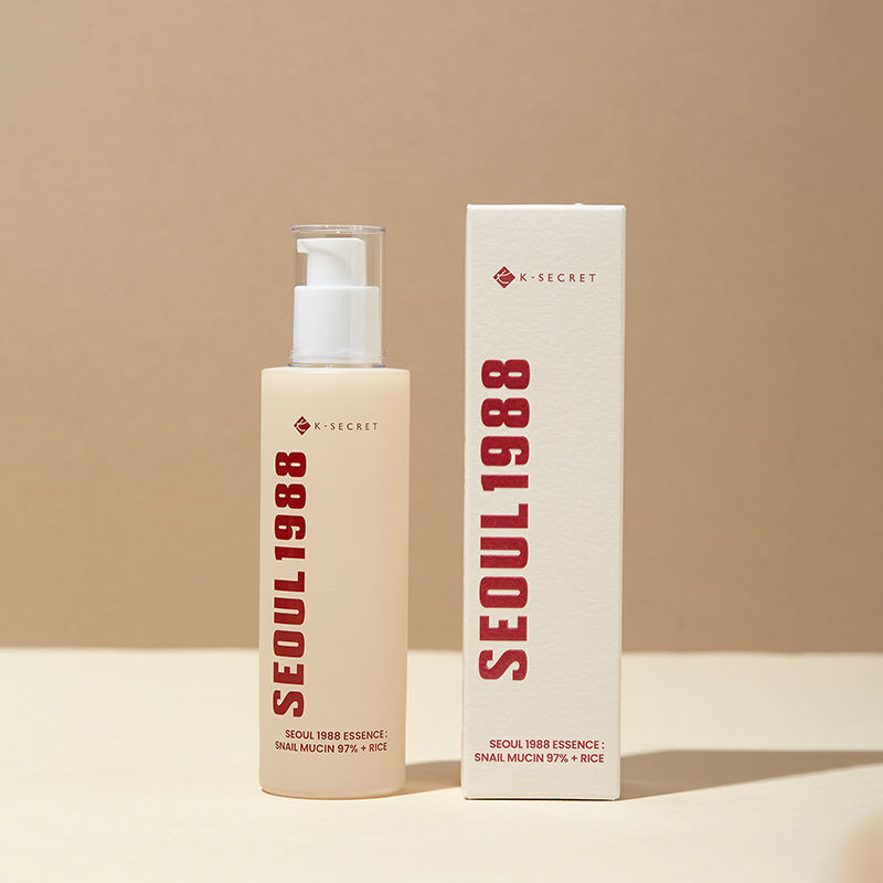 K-SECRET SEOUL 1988 ESSENCE : SNAIL MUCIN 97% + RICE KSECRET Skincare KSECRET