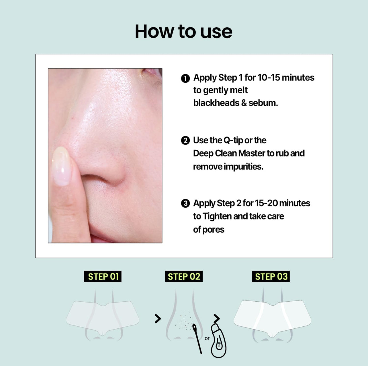 ilso Natural MILD Clear Nose Patch ilso Skincare ilso