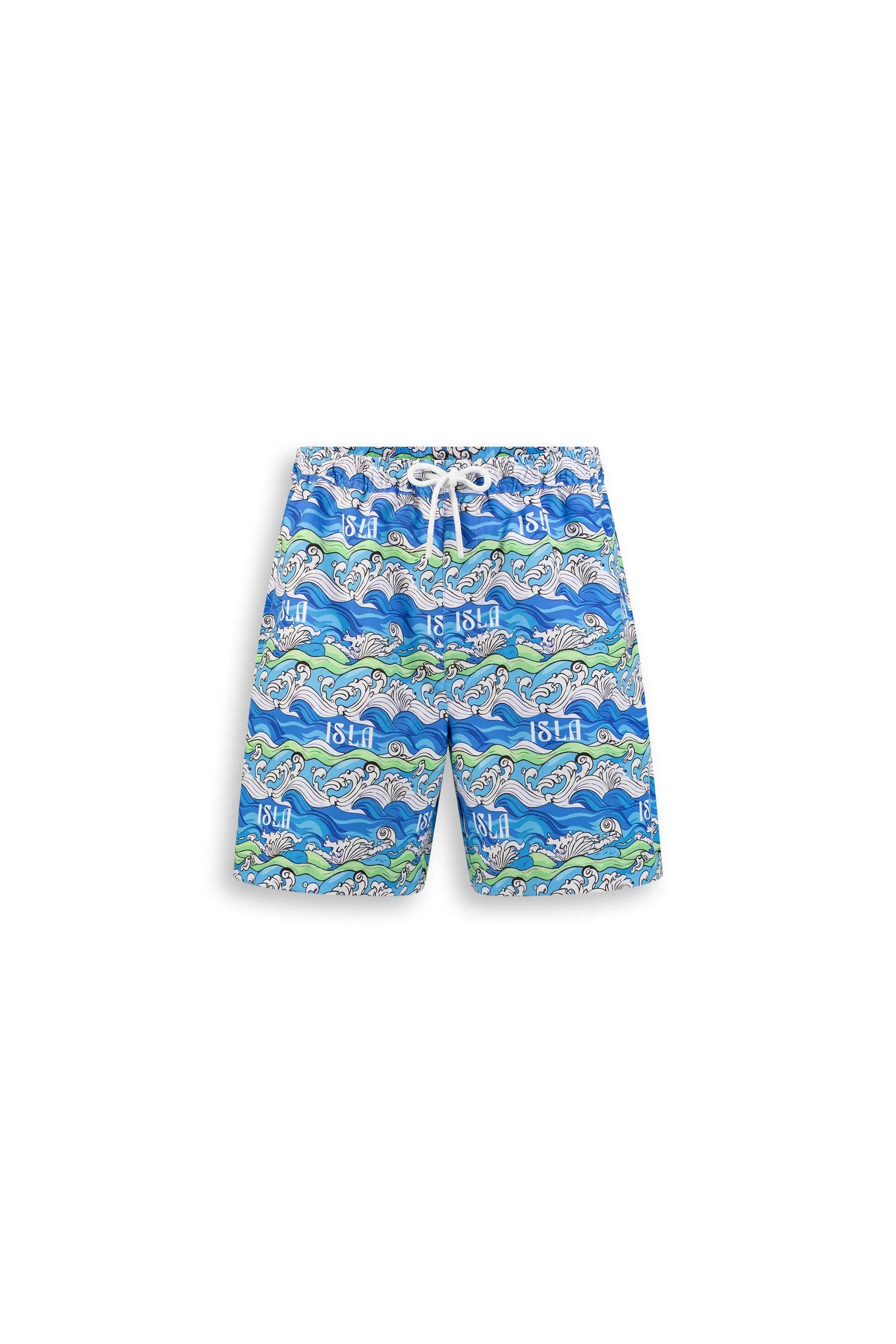 Ocean Wave Swim Shorts - ISLA 