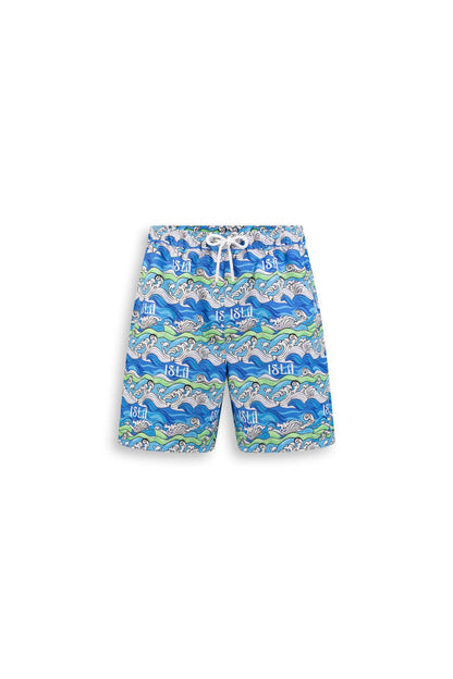Ocean Wave Swim Shorts - ISLA 
