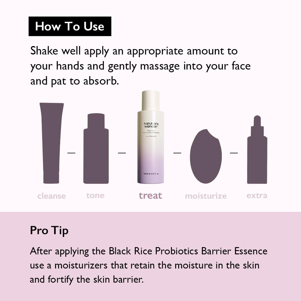 haruharu Wonder Black Rice Probiotics Barrier Essence haruharu Skincare haruharu