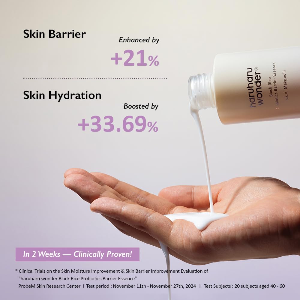 haruharu Wonder Black Rice Probiotics Barrier Essence haruharu Skincare haruharu