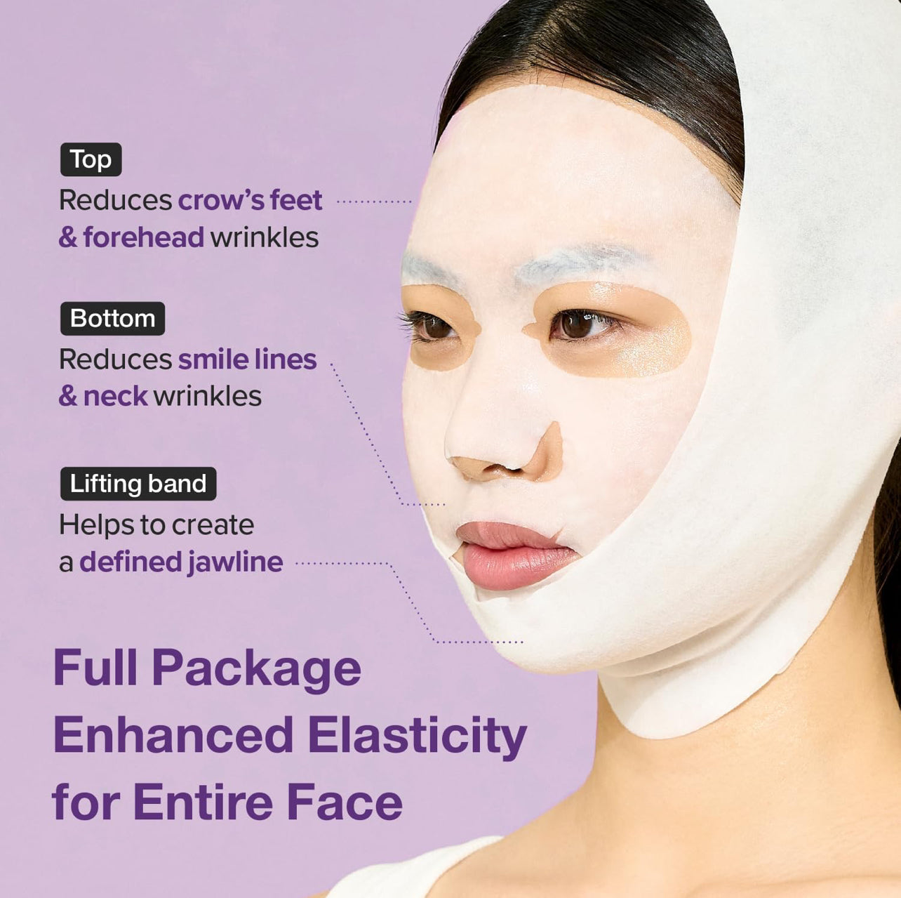 numbuzin No.9 Sheet Mask | NAD+ BIO Lifting-sil Full Face Mask NUMBUZIN  NUMBUZIN