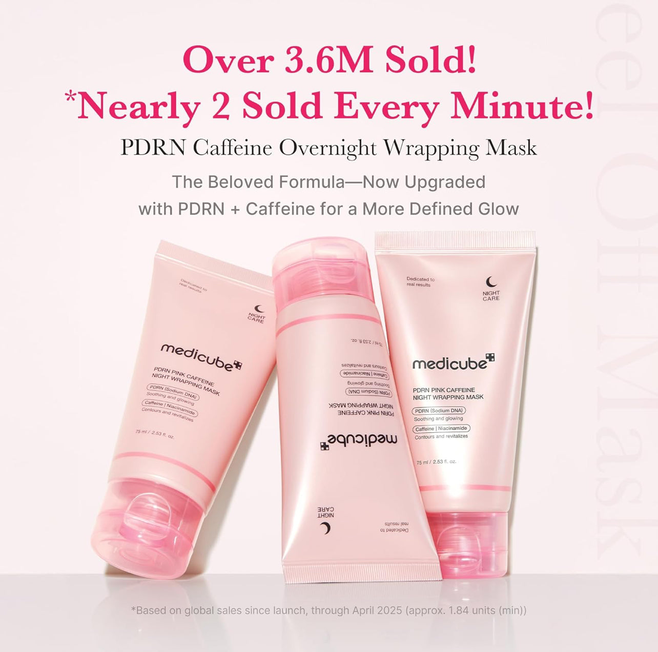 medicube PDRN Caffeine Overnight Wrapping Peel Off Facial Mask medicube Skincare medicube