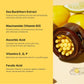 Key ingredients of Medicube Vita C Cream including Sea Buckthorn, Niacinamide, Ascorbic Acid, Vitamins E Q P, and Ferulic Acid