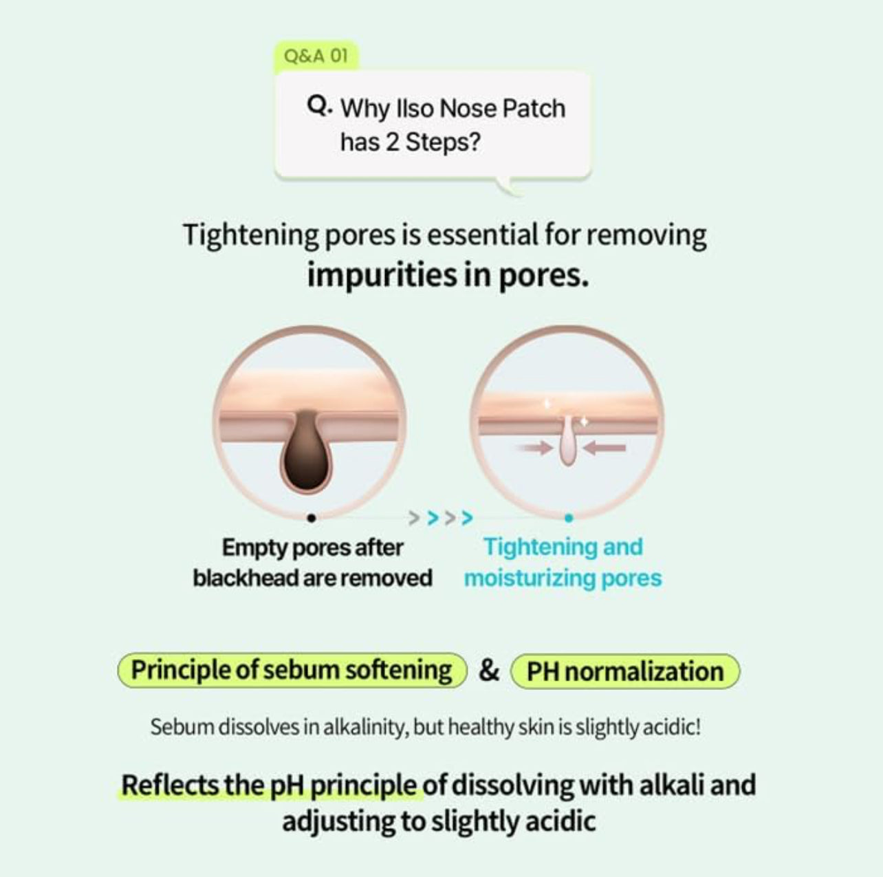 ilso Natural MILD Clear Nose Patch ilso Skincare ilso
