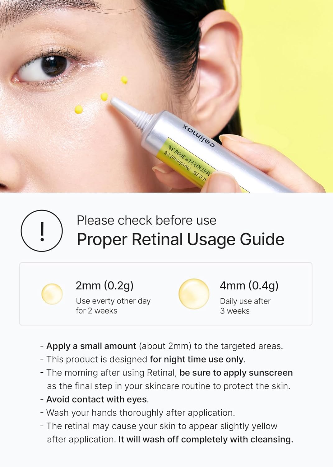 Celimax The Vita A Retinal Shot Tightening Booster Celimax Skincare Celimax