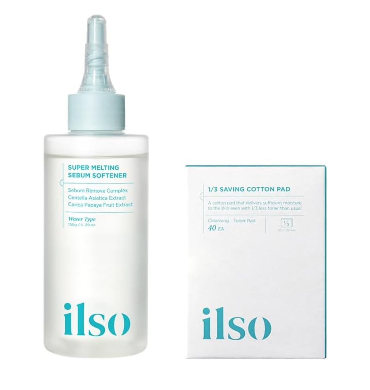 ILSO Super Melting SEBUM Softener + 1/3 Saving Cotton Pad ilso Skincare ilso