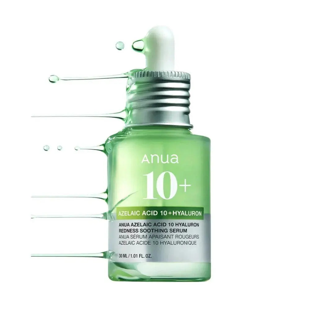 ANUA AZELAIC ACID 10 HYALURON REDNESS SOOTHING SERUM - 30 ML - ISLA 