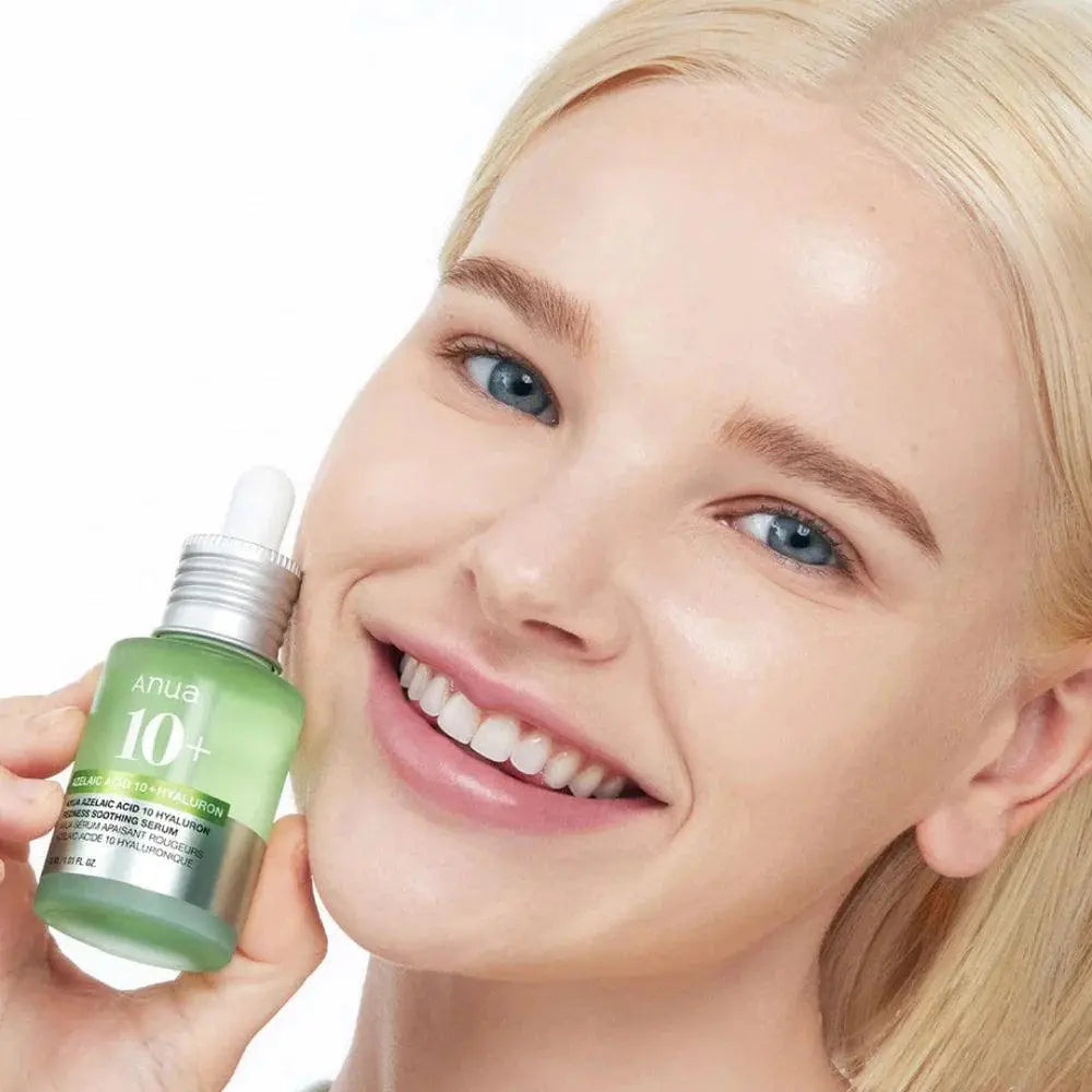 ANUA AZELAIC ACID 10 HYALURON REDNESS SOOTHING SERUM - 30 ML - ISLA 