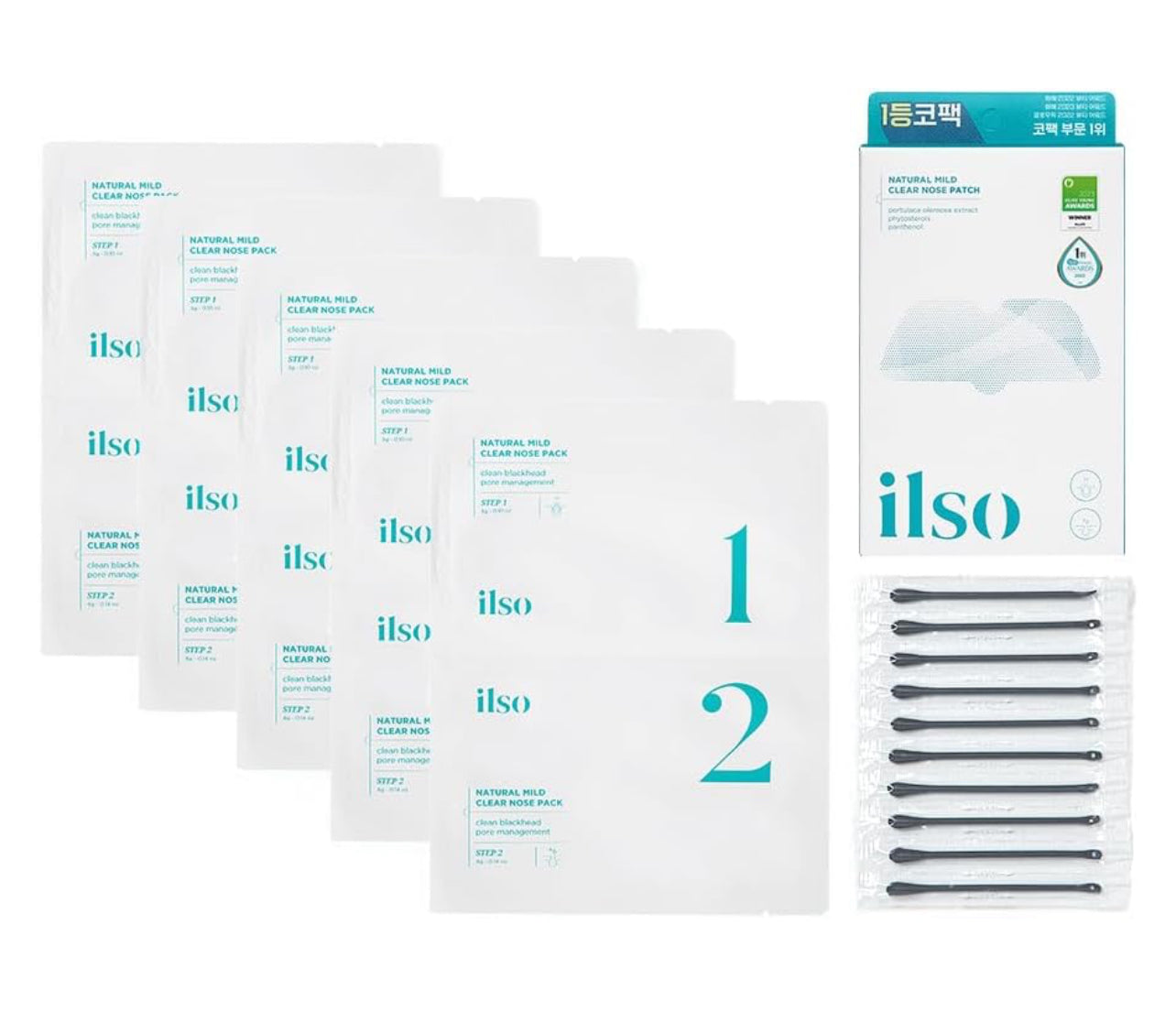 ilso Natural MILD Clear Nose Patch ilso Skincare ilso
