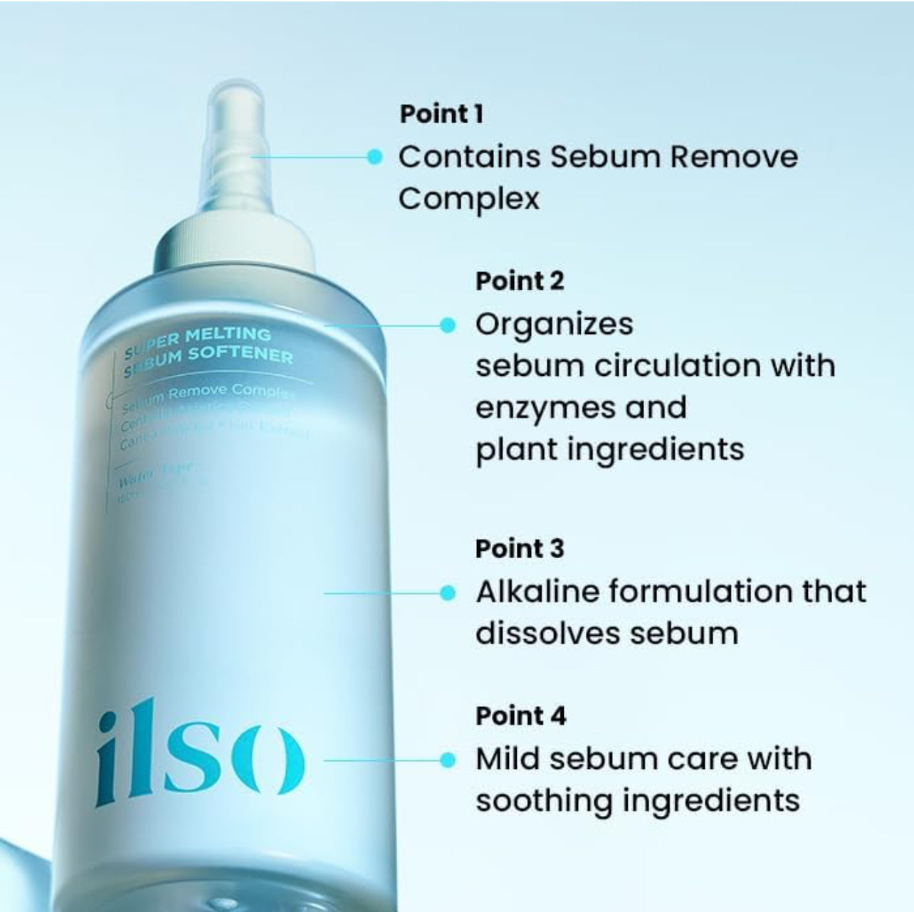ILSO Super Melting SEBUM Softener + 1/3 Saving Cotton Pad ilso Skincare ilso
