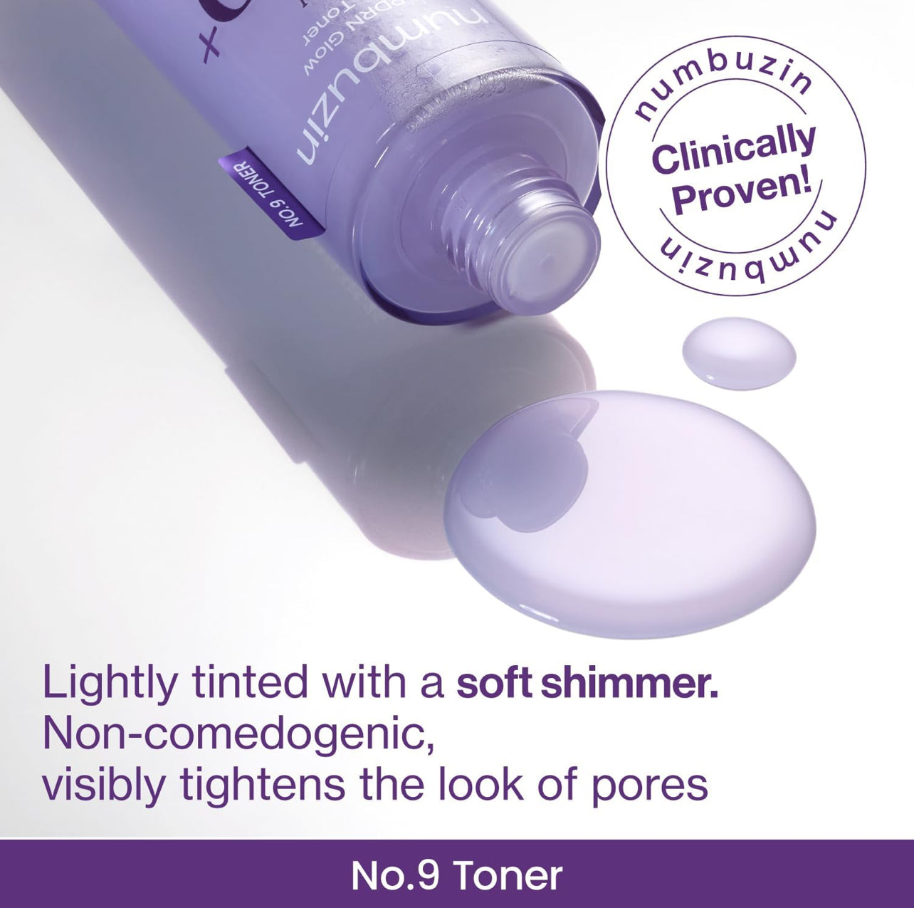 numbuzin No.9 NAD+ PDRN Glow Boosting Toner NUMBUZIN Skincare NUMBUZIN
