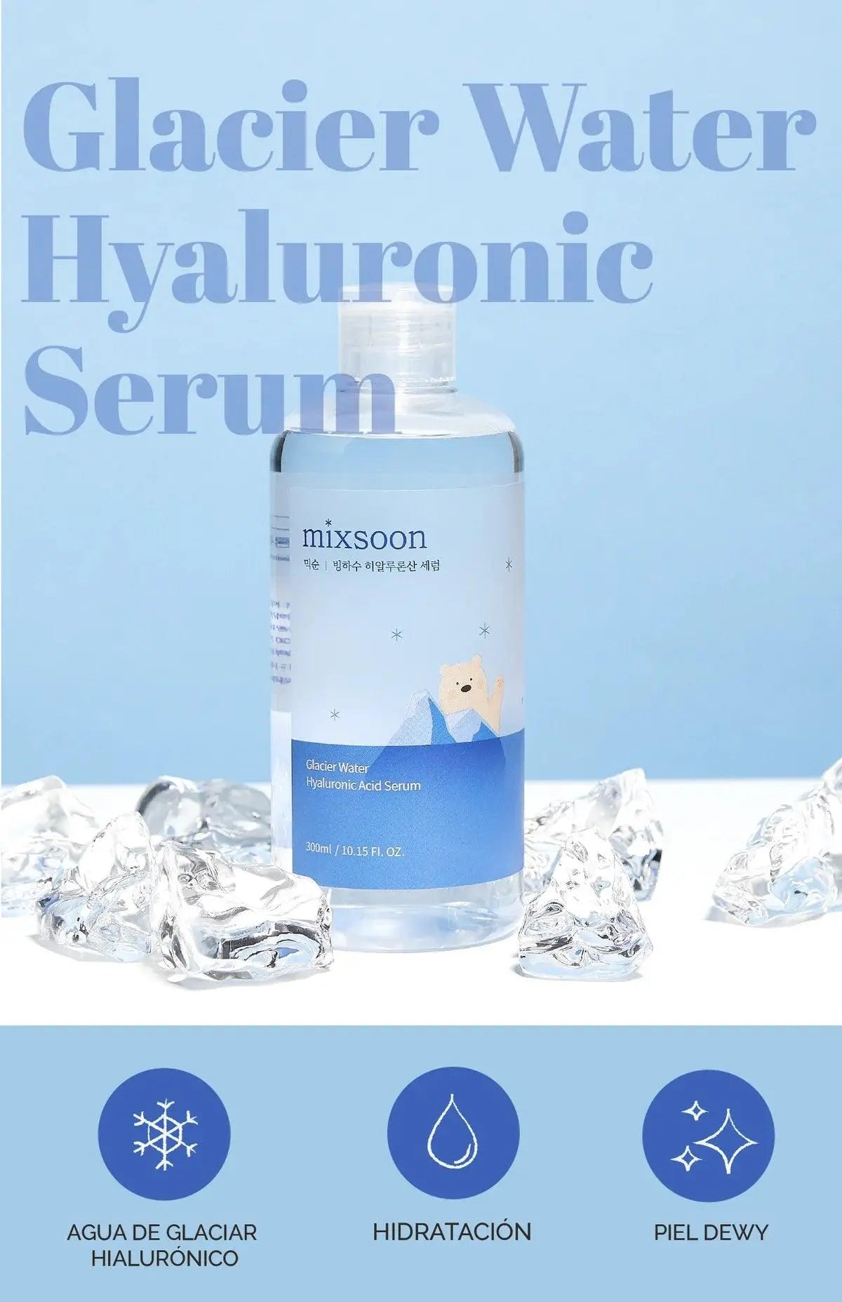 Mixsoon Glacier water hyaluronic serum - ISLA 