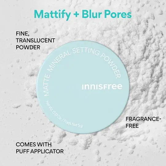 INNISFREE No-Sebum Mineral Powder - ISLA 