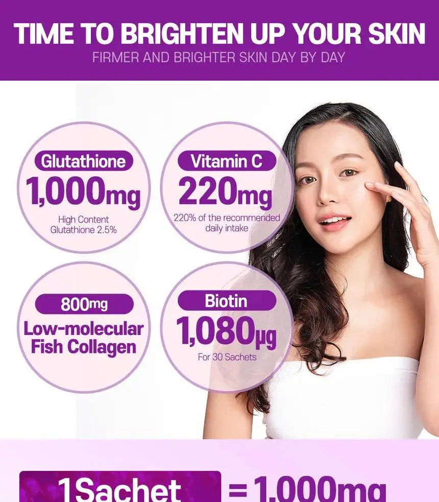BOTO - Glutathione White Small Molecule Collagen C Biotin - ISLA 