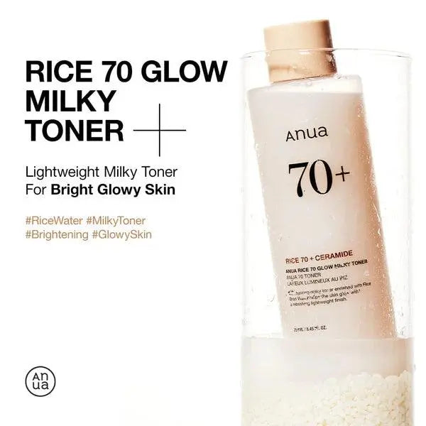 Anua Rice 70 Glow Milky Toner - ISLA 