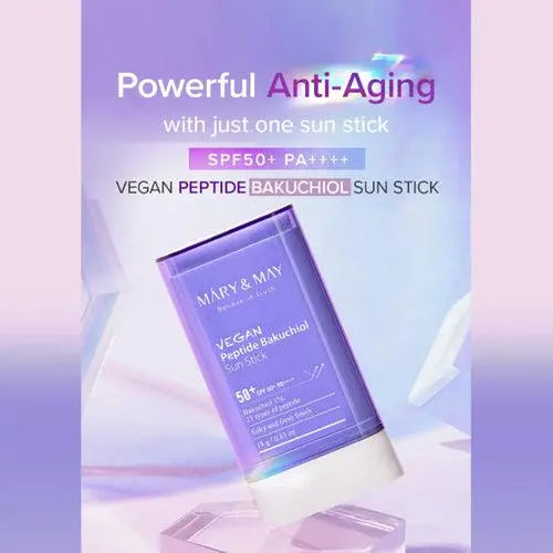 Mary&May - Vegan Peptide Bakuchiol Sun Stick - ISLA 
